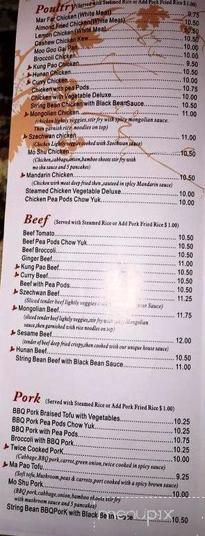 Four Seasons - Grants Pass, OR menu_pic