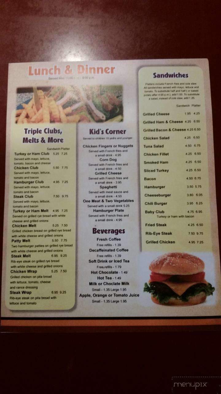 Lyman Cafe - Lyman, SC menu_pic