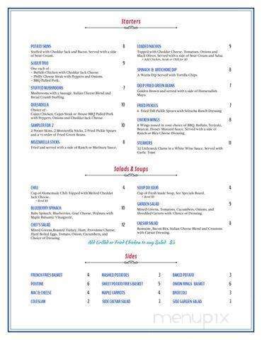 KT Rays - Island Pond, VT menu_pic