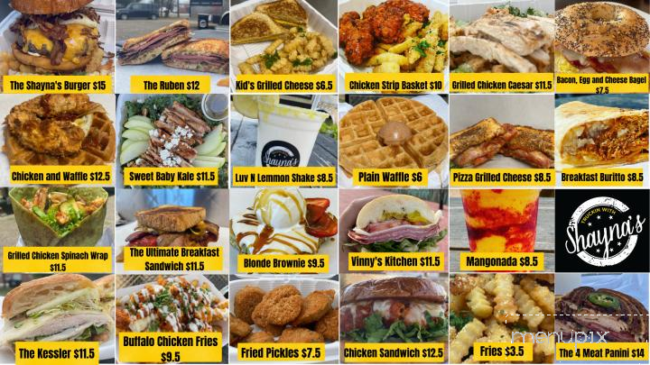 Truckin With Shayna's - Fate, TX menu_pic