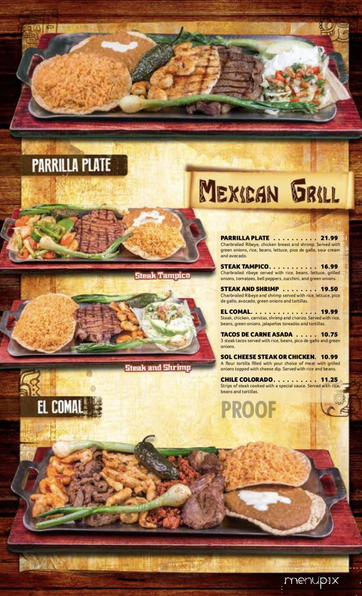 Don Sol - Marion, IL menu_pic