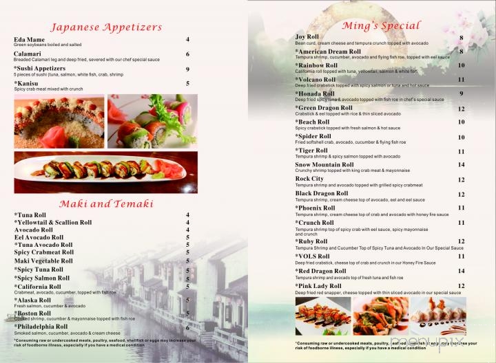 Ming's Asian Cuisine - Johnson City, TN