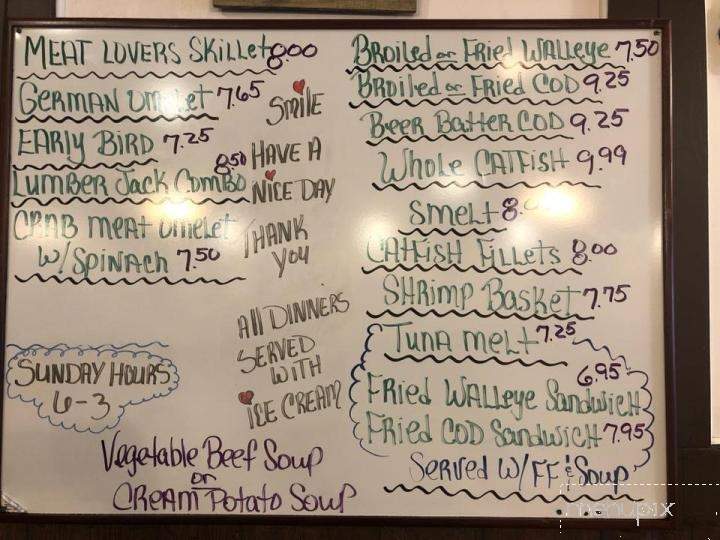 Gold Mine Restaurant - Spring Valley, IL menu_pic