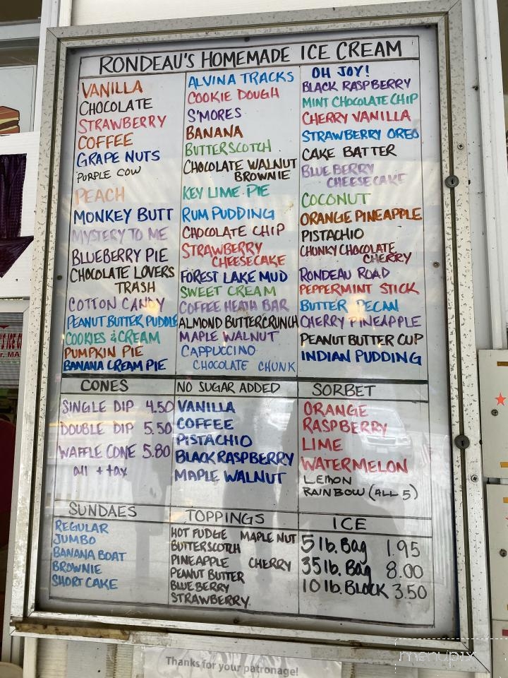 Alvin Rondeau's Dairy Bar - Palmer, MA