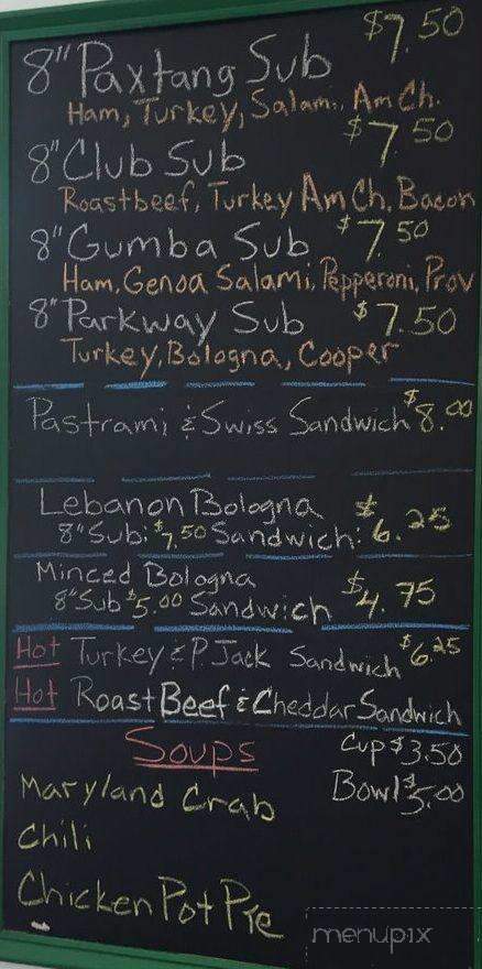 Flemings Sub Base - Harrisburg, PA menu_pic