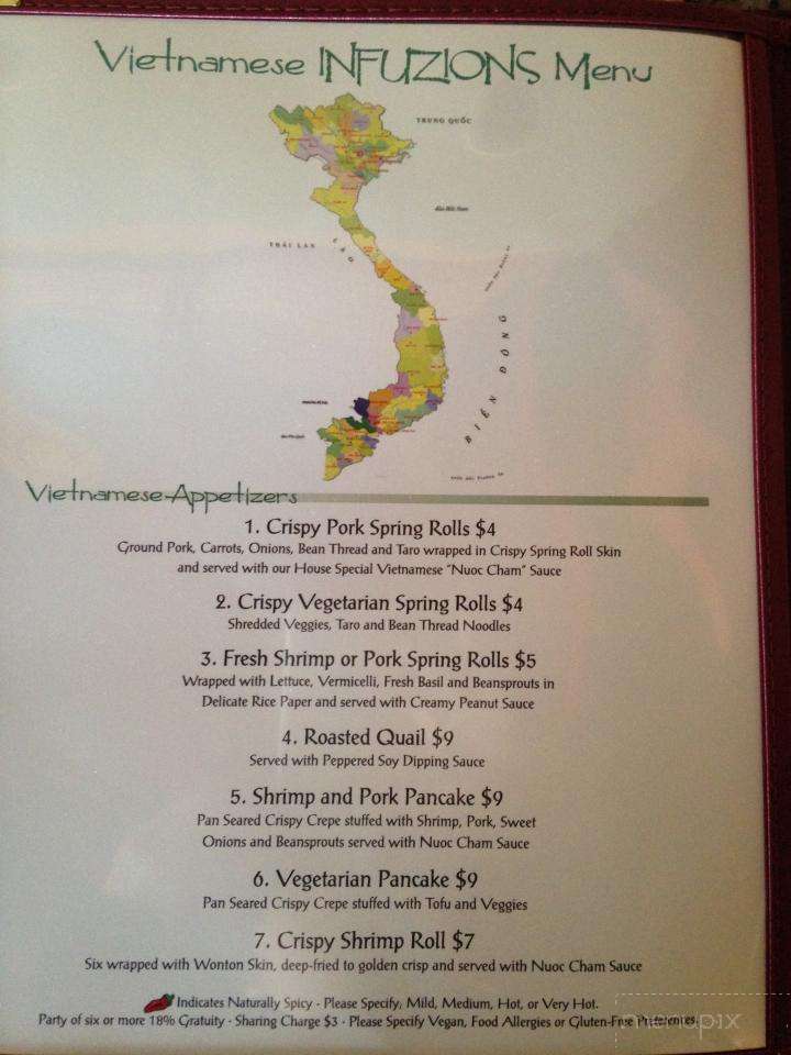 Infuzions Thai & Vietnamese Restaurant - Sarasota, FL