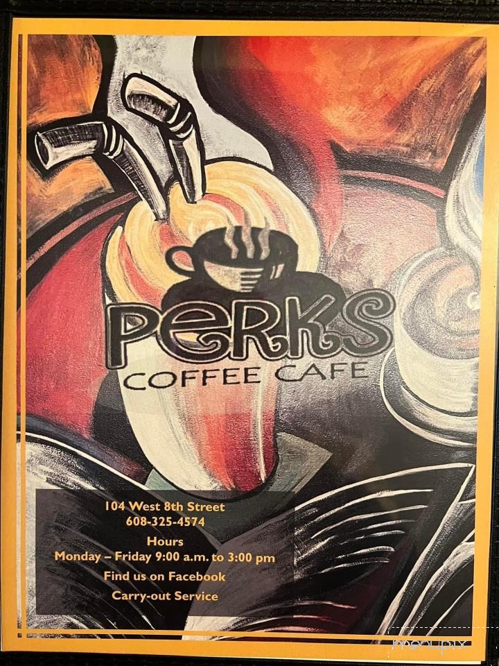 Perks Coffee Cafe - Monroe, WI menu_pic