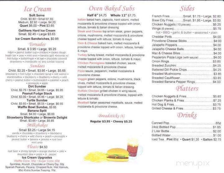 Twist & Shakes Ice Creamery - Latrobe, PA menu_pic
