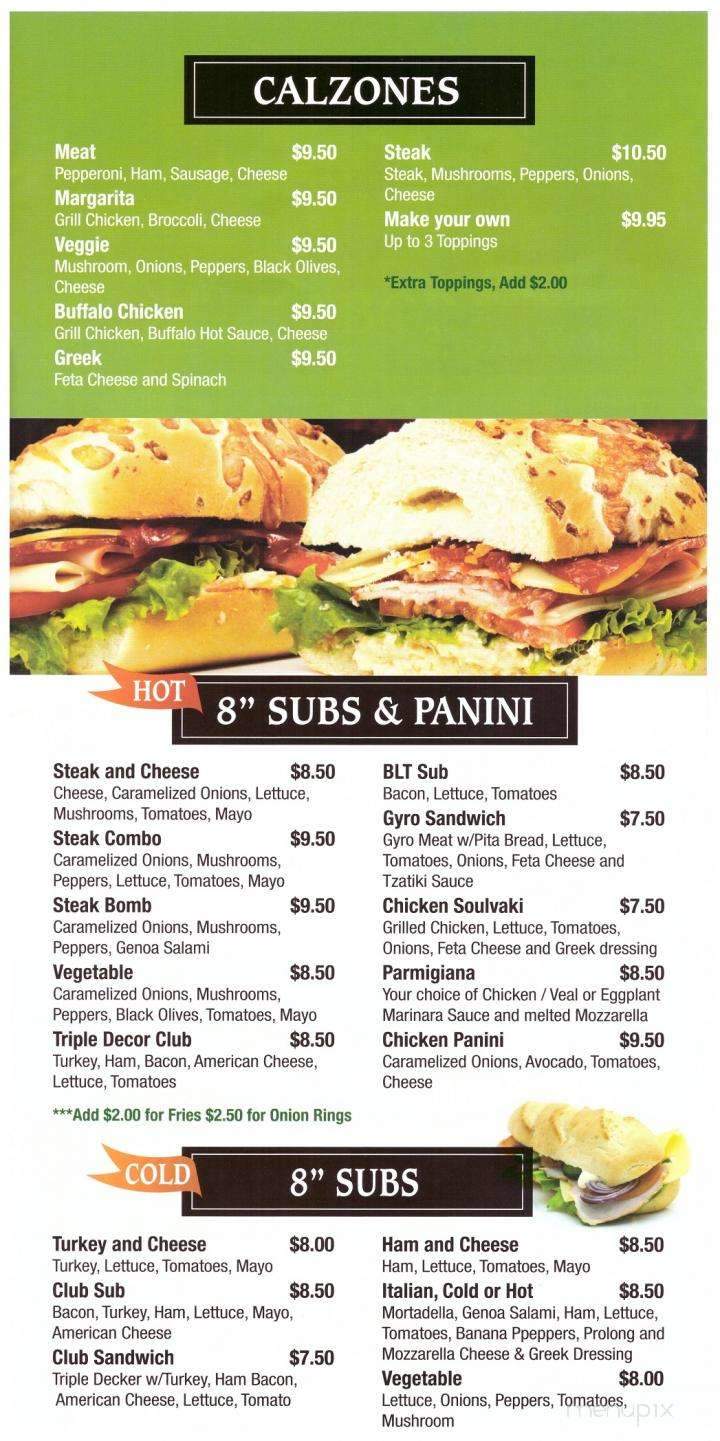 Atheneans - Culpeper, VA menu_pic