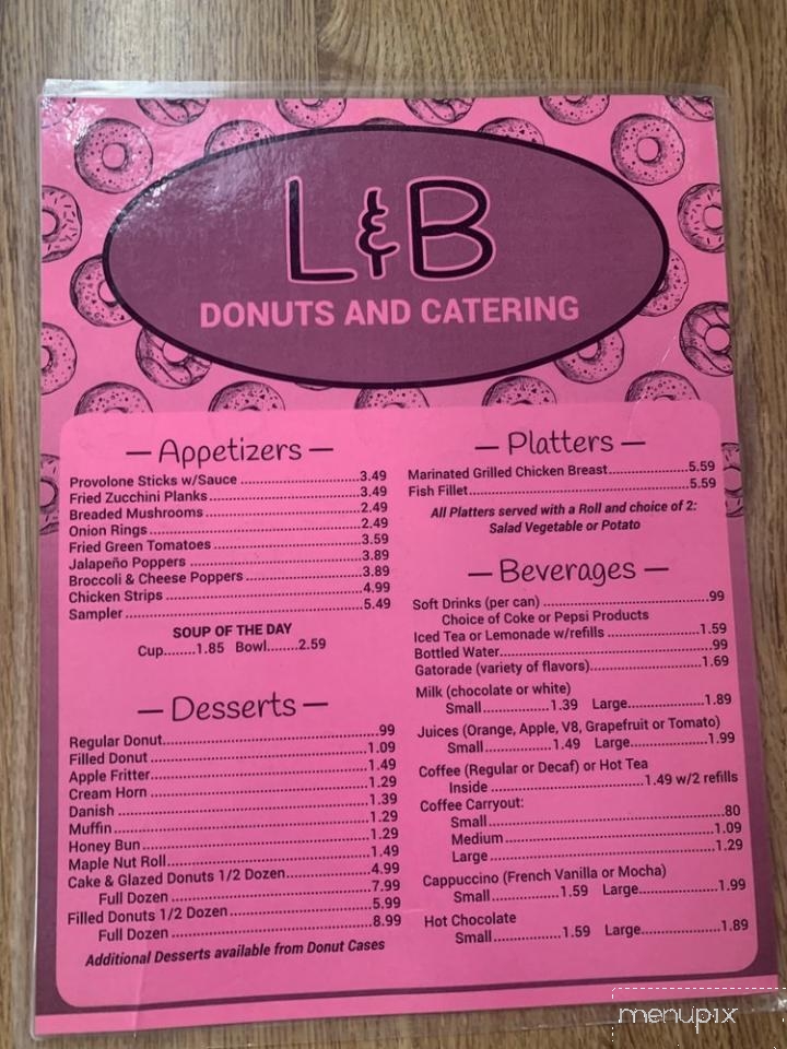 L & B Donut Shop - East Liverpool, OH