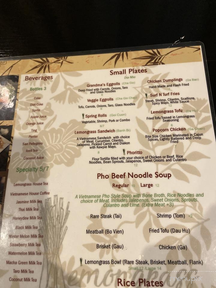 Lemongrass Vietnamese Bistro - Naples, FL