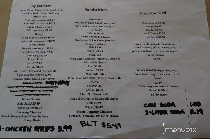 New Village Pizza - Indianapolis, IN menu_pic