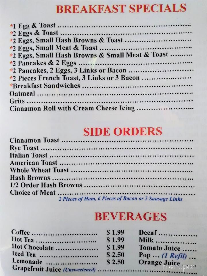Tony's Home Of The Giant Steak - St Louis, MI menu_pic