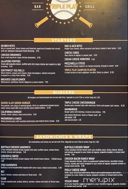 Dent Triple Play Liquo - Dent, MN menu_pic