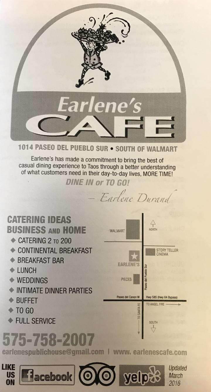 Earlene's Public House Cafe - Taos, NM