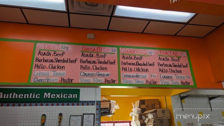 Erika's Mexican Food - Farmington, AR menu_pic