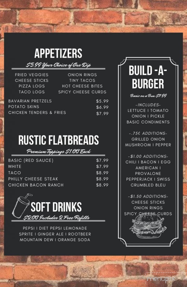 High Street Pub & Grill - Sharpsville, PA menu_pic