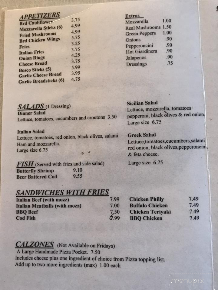 Passport Pizza & Pasta - Clinton, WI menu_pic