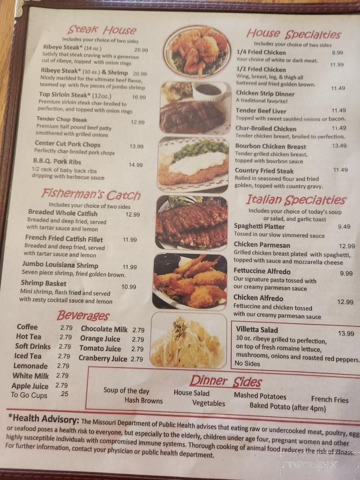 Diner 54 - Mexico, MO menu_pic