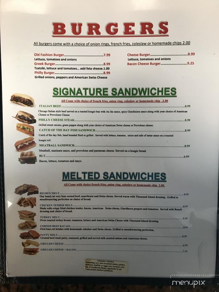 Greek Island Cafe - Naples, FL menu_pic