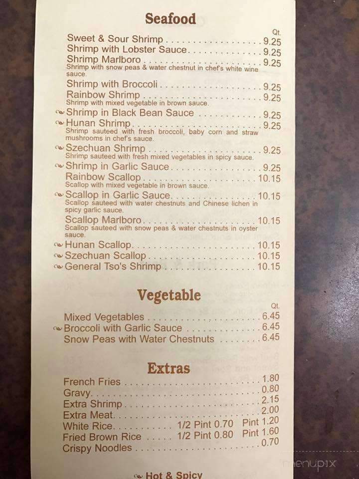 Ding Ho Carry Out - Gwynn Oak, MD menu_pic