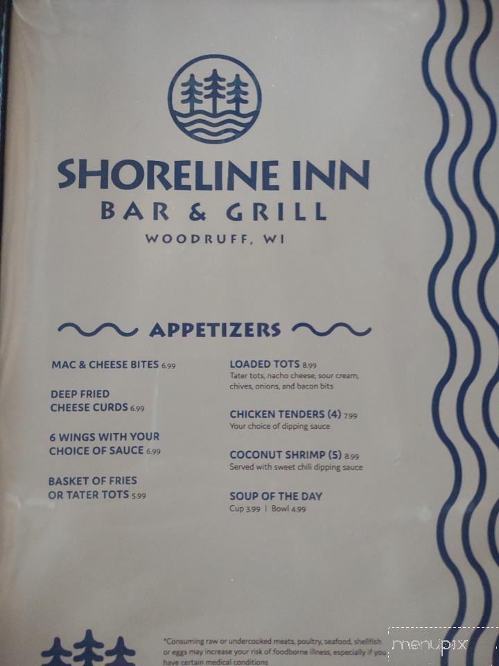 Shoreline Inn Bar & Grill - Woodruff, WI
