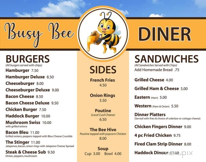 Busy Bee Diner - Glover, VT