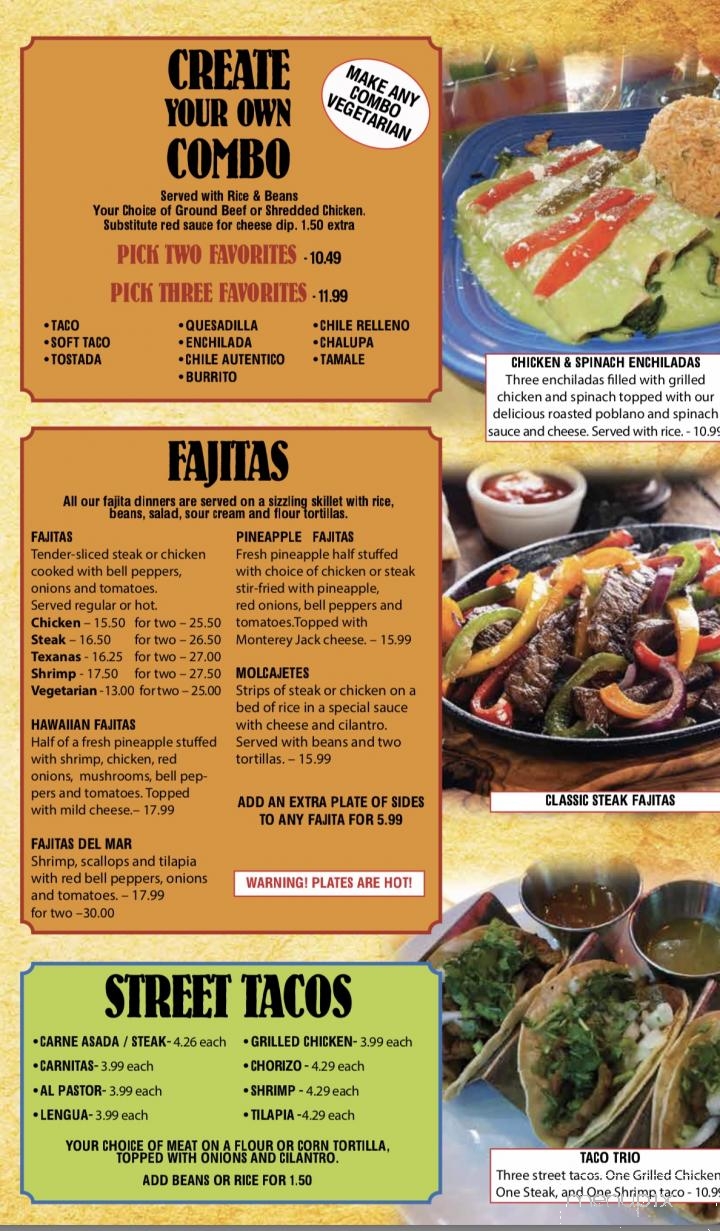 Rodeo Chico - Daleville, VA menu_pic