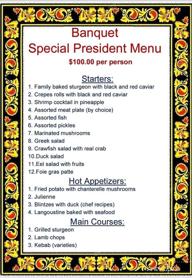 Kashtan - West Hollywood, CA menu_pic