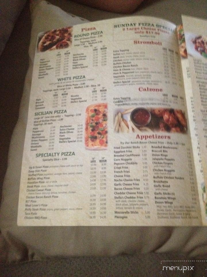 Irena Mexican & Italian Restaurant - Auburn, PA menu_pic