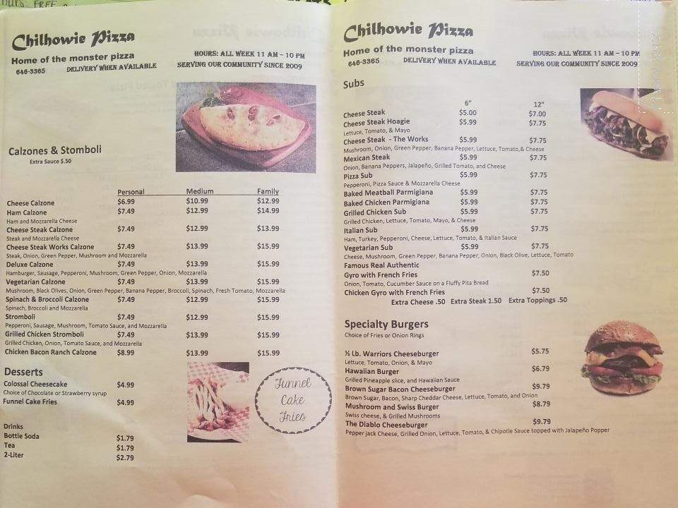 Chilhowie Pizza - Chilhowie, VA menu_pic