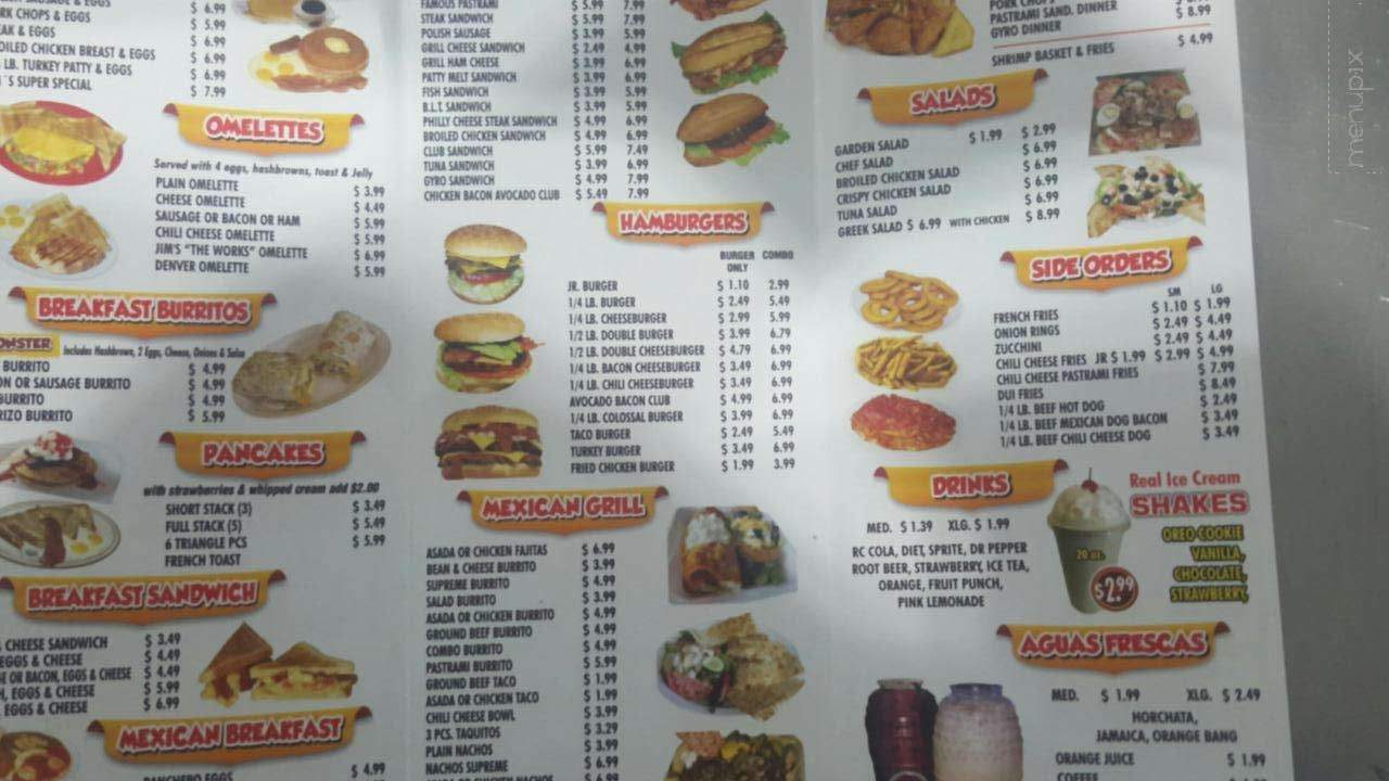 Jim's Burgers - Hawthorne, CA menu_pic