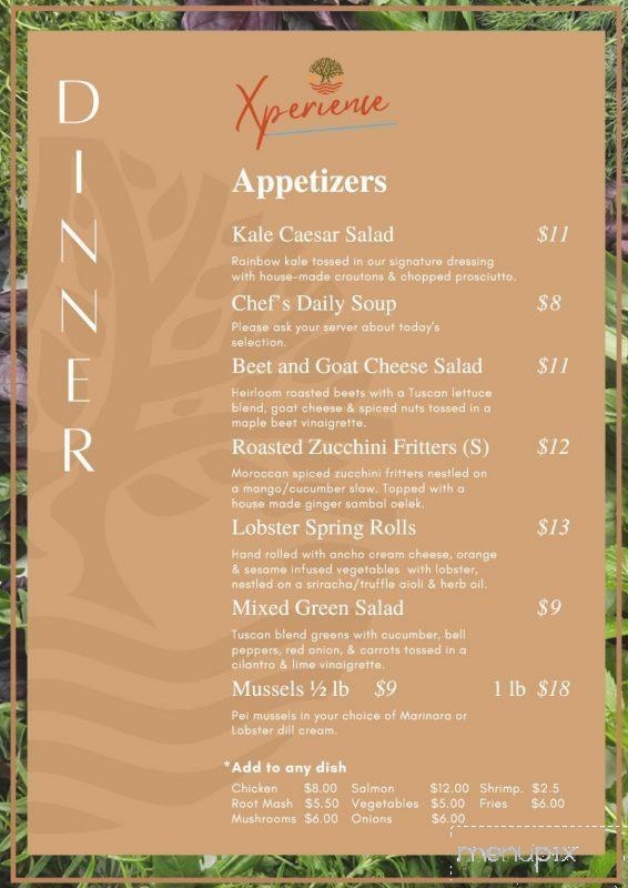 Northumberland Heights Restaurant - Cobourg, ON menu_pic
