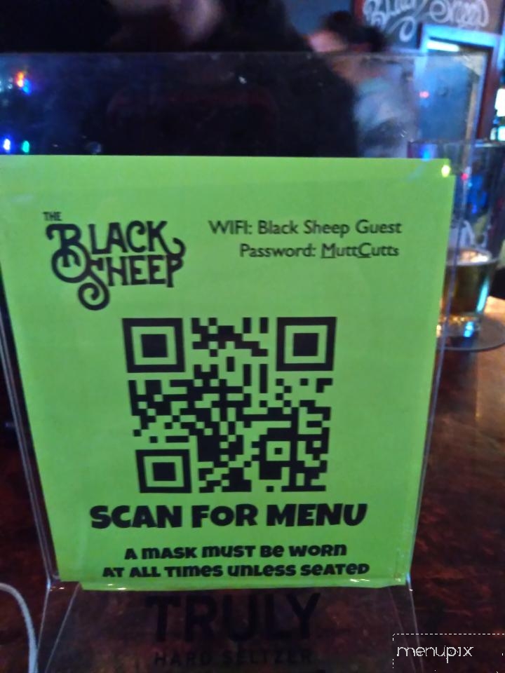 The Black Sheep Providence - Providence, RI menu_pic