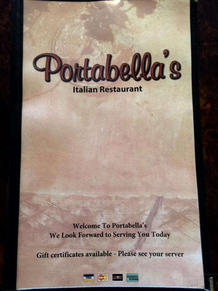 Portabella Ristorante - Richmond, VA menu_pic