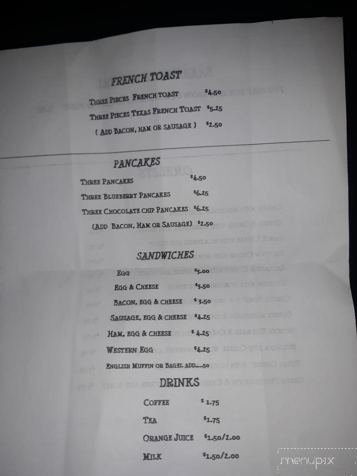 McIlwee's Restaurant - Scranton, PA menu_pic