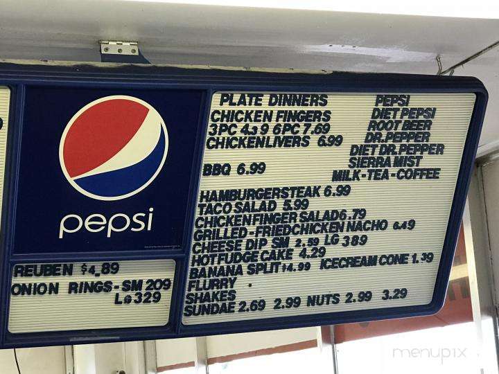 Frosty Inn Drive-In - Russellville, AL menu_pic