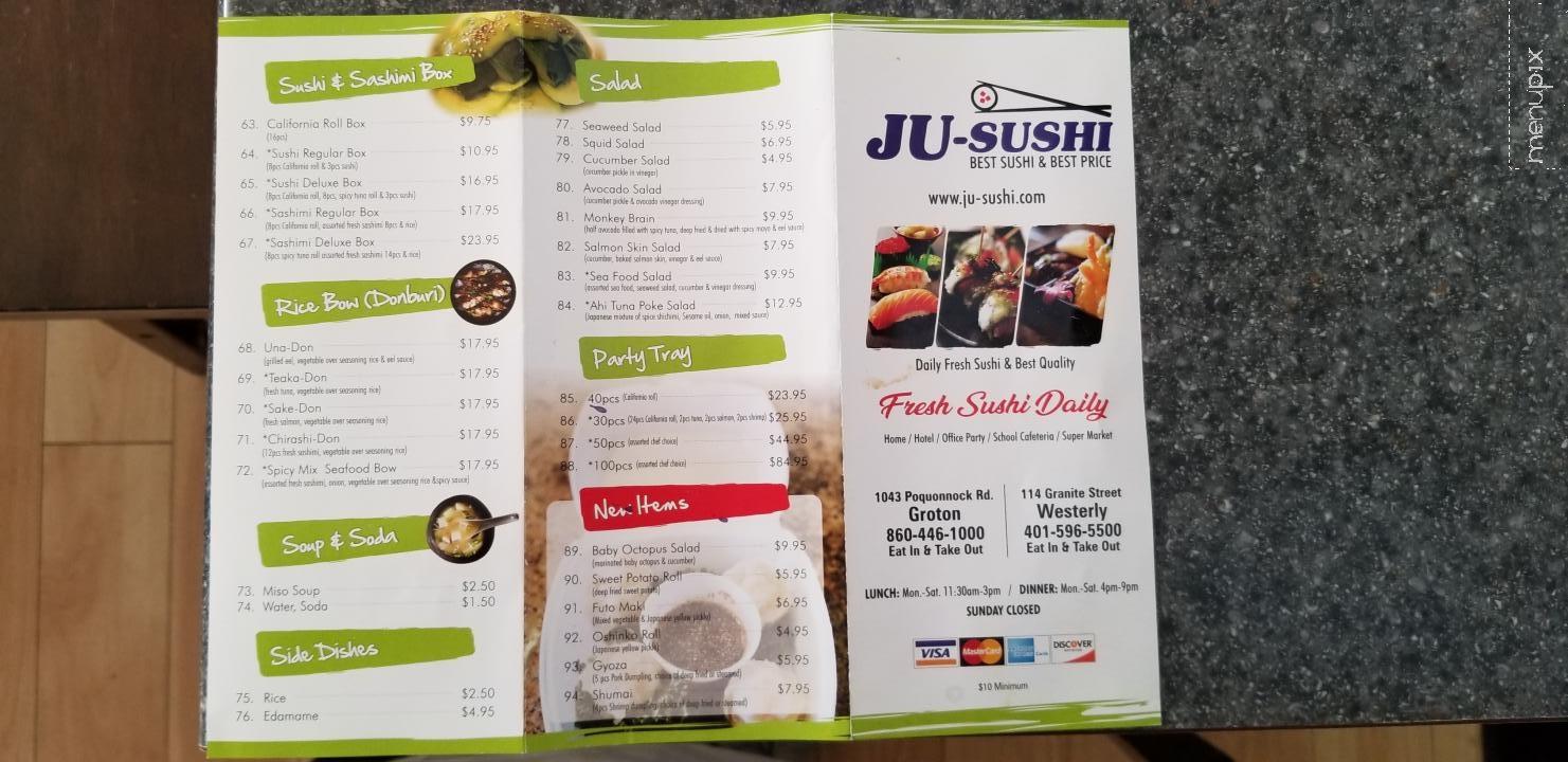 Ju Sushi - Groton, CT