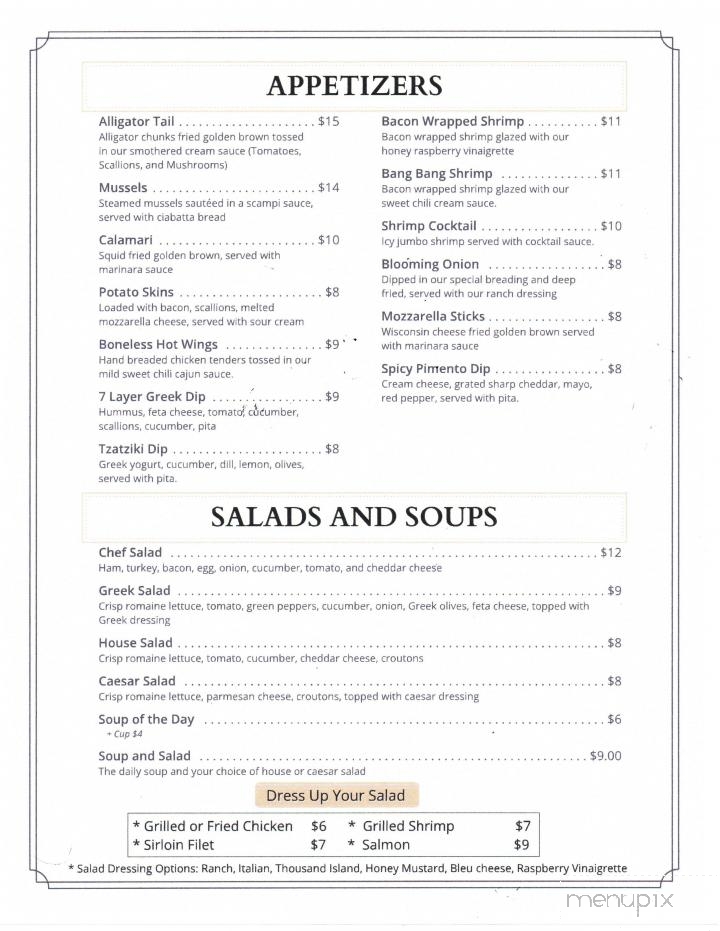 Olympia Steak & Seafood - Blytheville, AR menu_pic