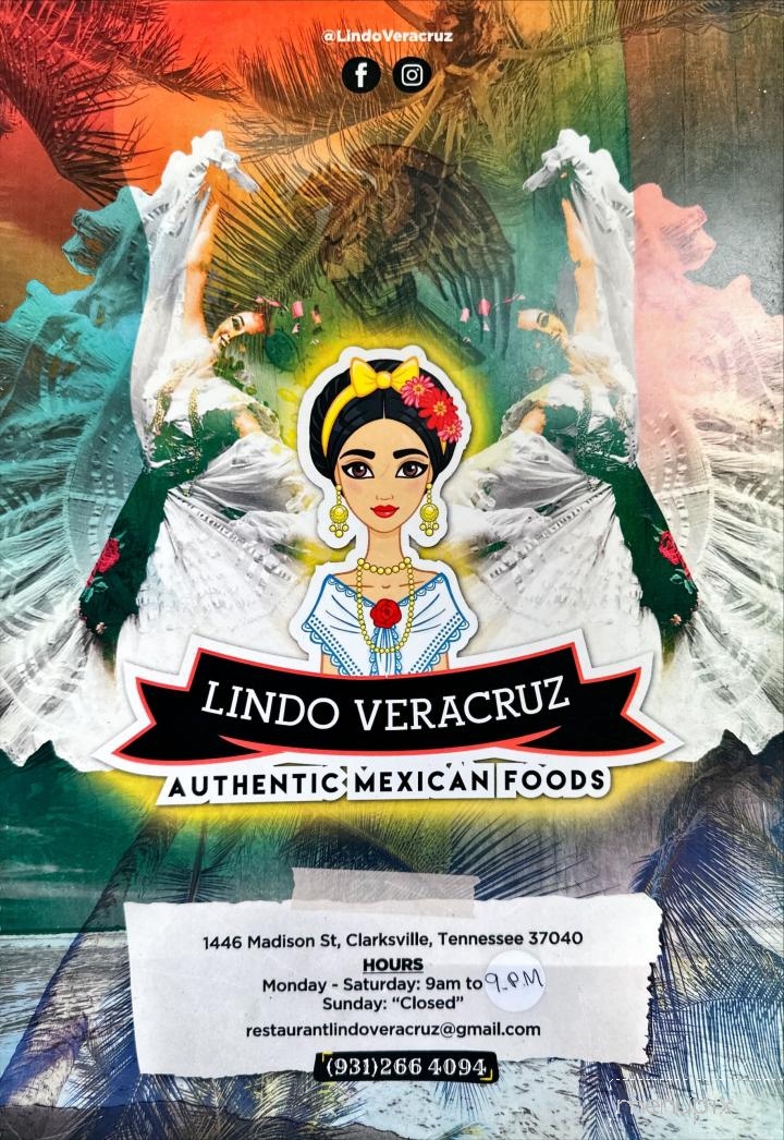Lindo Veracruz Mexican and Taqueria - Clarksville, TN menu_pic
