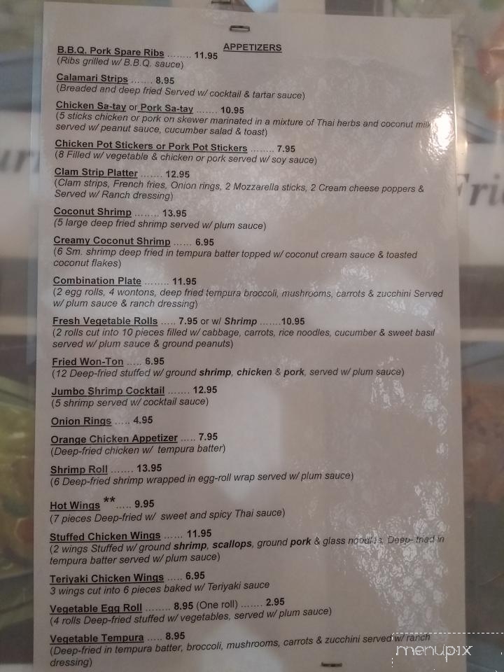 Sea West Restaurant - Crescent City, CA menu_pic