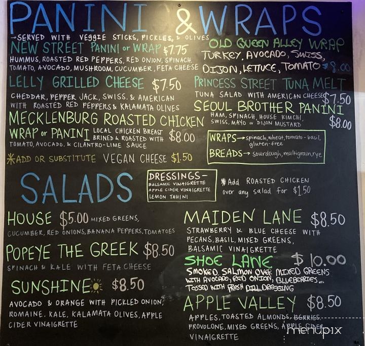 LellyBelle Community Cafe - Shepherdstown, WV menu_pic