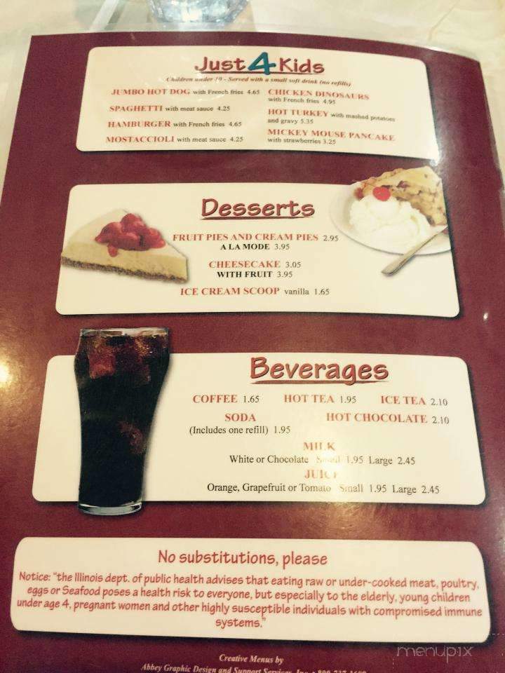 Red Apple Family Restaurant - Maryville, IL menu_pic