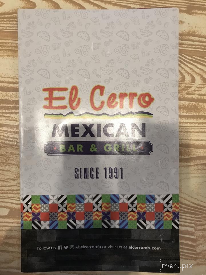 El Cerro Grande Of Georgetown - Georgetown, SC menu_pic