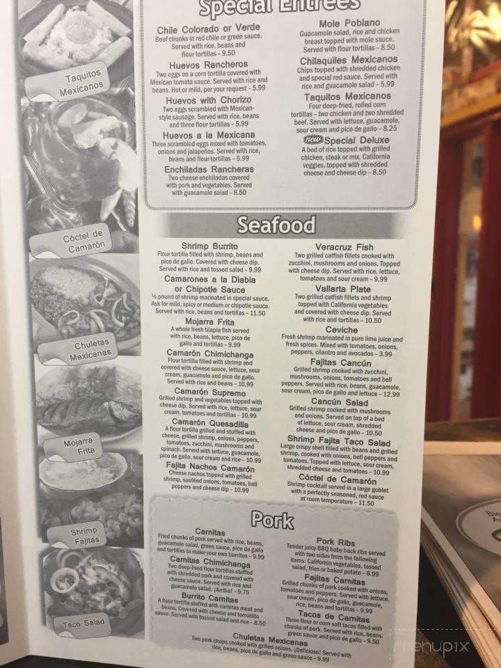 Mi Casa Mexican Restaurant - Corbin, KY menu_pic