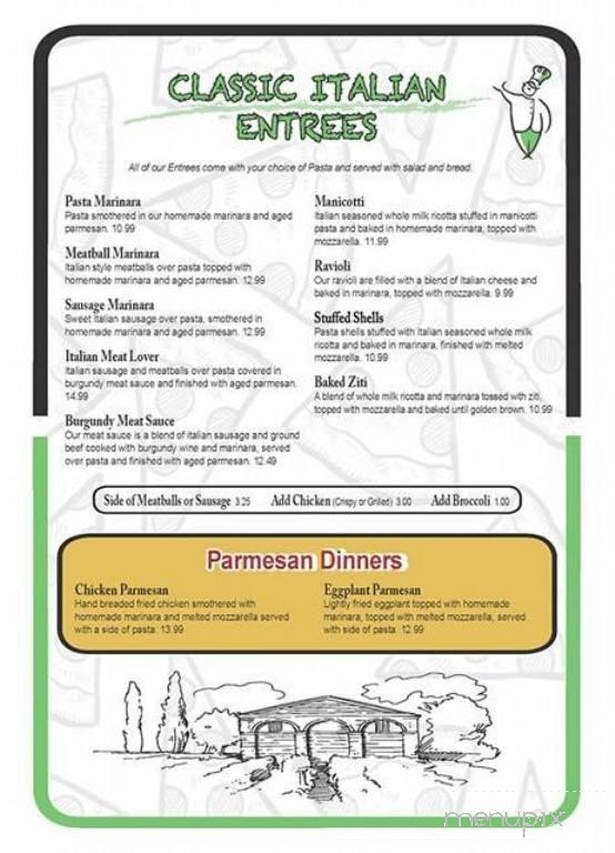 Rocco's II - Lake Luzerne, NY menu_pic