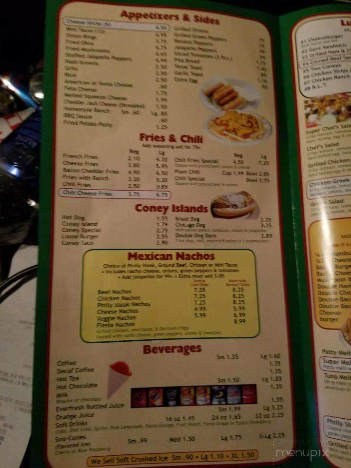 Universal Coney Island - Pontiac, MI menu_pic