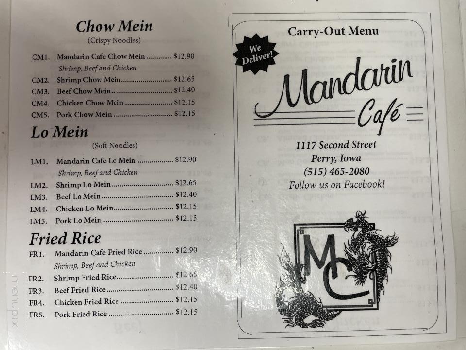 Mandarin Cafe - Perry, IA