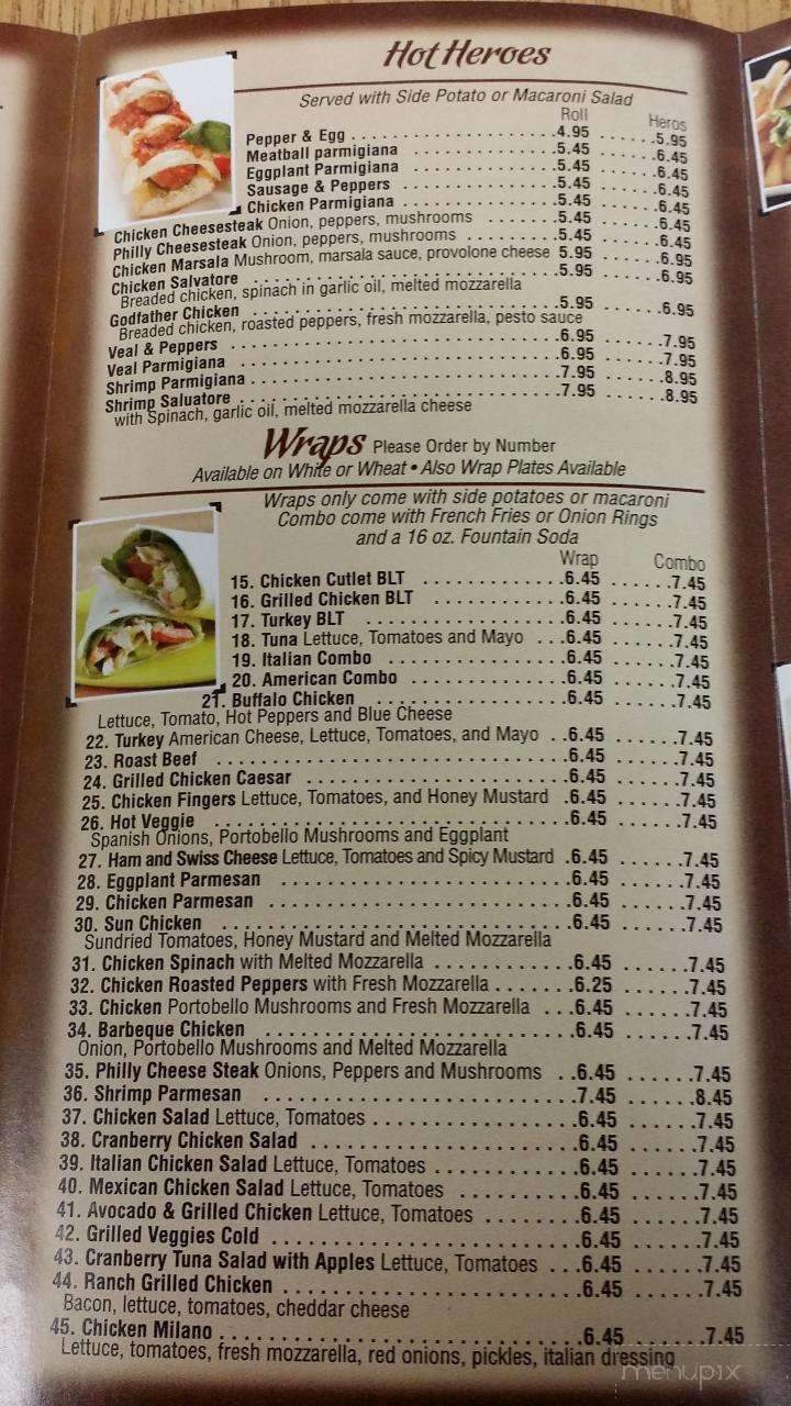 Sal's Pizza - Spring Valley, NY menu_pic