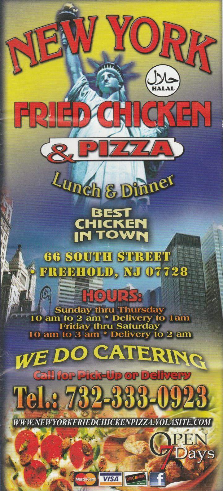 New York Fried Chicken & Pizza - Freehold, NJ
